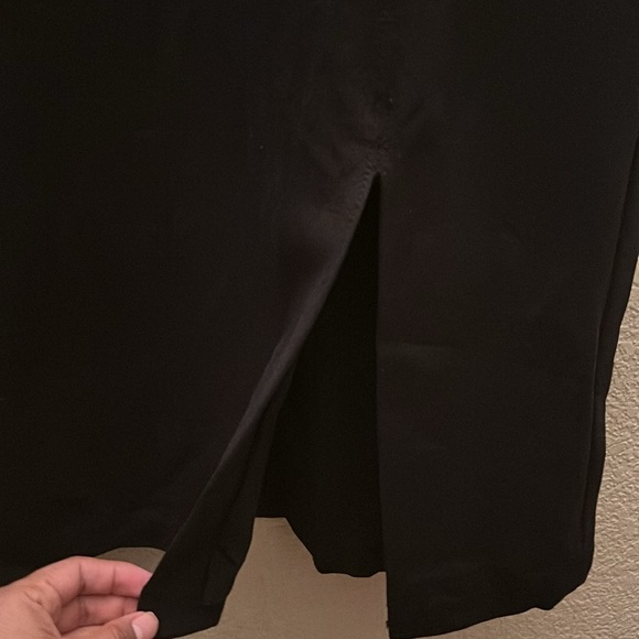 White House black Market Black sleeve less sheath dress 4 - Picture 4 of 7